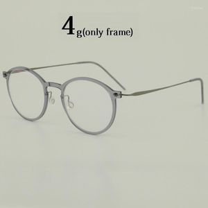 Солнцезащитные очки Cubojue 4G Titanium Myopia Очки для мужчин Женщины очки рамы мужские круглые очки против отражения класса 150 250 200