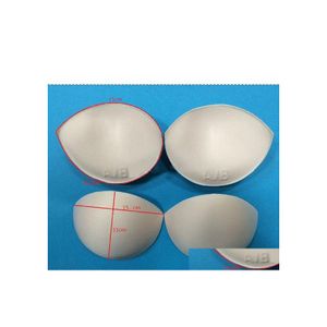 Intimates Accessories Women Sexy Sponge Bra Padding Chest Cup Insert Breast Enhancer Push Up Bikini Inserts Invisible Pad For Drop D Dh4Y2