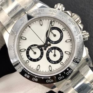 Brand Rolexs słynne zegarki najwyższej jakości 40 mm Sapphire Glass Glasssteel z oryginalnym zielonym pudełkiem automatycznym Jason007 Watch 15