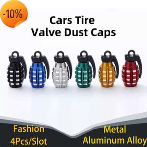 Nuovo 4 pz/lotto Universal Car Tire Wheel Valve Cap Tire Air Steli Parapolvere Auto Moto Bike Styling Steli Auto Decal