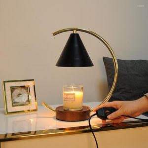 Tischlampen Wachsschmelzlampe Nordic Ins Mädchen Schlafzimmer Nachttisch Warm Romantisches Licht Luxus Retro