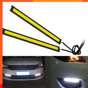 New Car LED Strip Light Waterproof Daytime Running Light DC12V DRL COB LED Strip Light Bar LED Turn Signal Ligh For Automotive