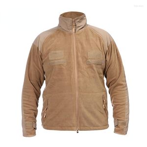 Herren Jacken Herren Outdoor Wandern Fleece Herbst Warmer Mantel Mens Multi-Pocket Tactical Windproof Fashion Jacket