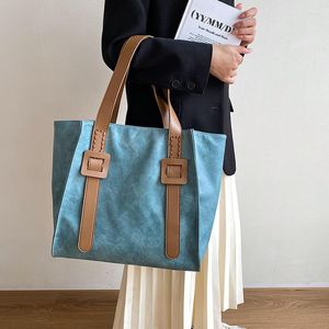 Abendtaschen 2023 Luxus Weiches Leder Laptoptasche Einfache Handtaschen Berühmte Marken Frauen Schulter Lässig Große Tote Vintage Damen Büro