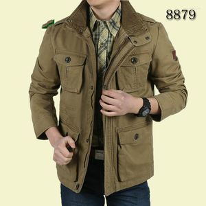 Men's Down S-8XL Mens Stand Collar Warm Winter Cotton Short Outwear Army Peacoats Coat Plus Size Oversize 2Colors