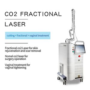 Máquina de laser de CO2 fracionário Cuidado com a pele rejuvenescimento Remoção da cicatriz de acne Anti envelhecimento Tratamento de estrias Equipamento de aperto vaginal