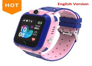 Latest Q12 Children Kids Phone Watch Smartwatch With Sim Card For Boys Girls Canera Waterproof IP67 Gift Smart Watch For Android I1473059