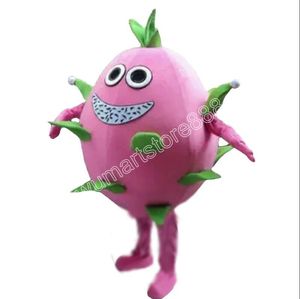 Super Cute Dragon Fruit Mascot Costume Halloween Cartoon theme fancy dress Ad Apparel