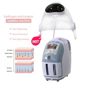 Skönhetssalong/hemanvändning PDT LED-terapi Skinvårdsenhet Syre Jet Anti-aging Collagen Aktivering Färg Spot Borttagning Skönhetsinstrument över 90% Pure syre