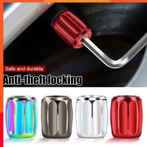 New 4Pcs/Set Dustproof Seal Lock Tight Fit Anti-Theft Tire Valve Stem Caps for Car Trucks Motorcycles Valve Cap Valve Stem Cap