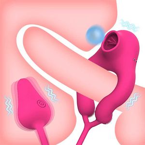 55% rabatt på Factory Online Anal Plug Licking Vibrator scrotum Massager Nipple Clitoris Stimulator Vibration Penis Ring Toy for Par Sex Shop