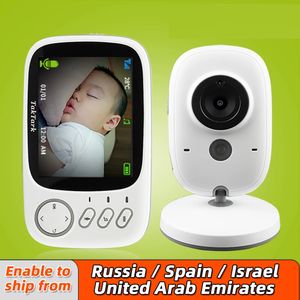 3.2 inch Wireless Video Color Baby Monitor High Resolution Baby Nanny Security Camera Night Vision Temperature Monitoring Kids Monitor