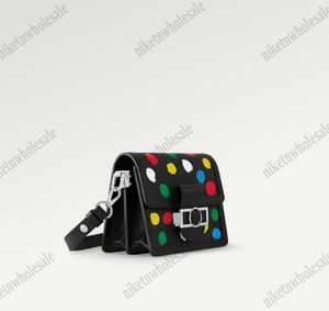 YK DAUPHINE MINI TOTE BAGS Kobiety projektant 3D Painted Dots Druku