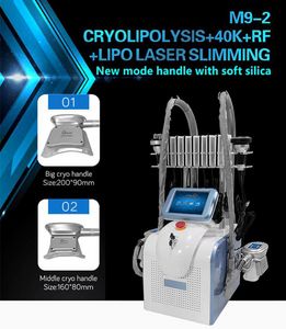 Schlankheitsmaschine Dhl Schiff Kryo-Lipolyse Schlankes Heimgerät Kryolipolyse Fettabbaumaschine Lipo-Laser-Körperformungsausrüstung