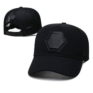 Bonés de beisebol de caveira masculinos Chapéus de sol de malha de designer Bonés femininos ajustados Moda Fedora Letras P Patchwork Gorro masculino Casquette Hats