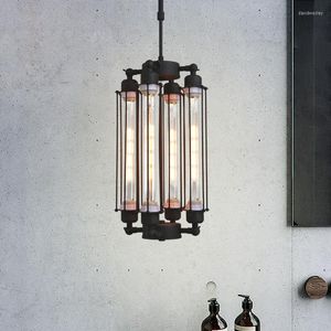 Hängslampor retro ljus kristalltak modernt glas deco maison