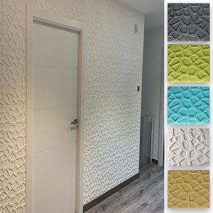 Adesivos de parede espuma de espuma 3d decesivo decesivo painéis de papel de parede decoração de casa sala de estar quarto banheiro telhas decorativas