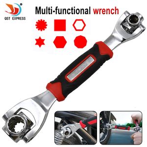 Electric Wrench 8 in 1 Tools Socket Works with Spline Bolts Torx 360 Degree 6-Point Universial Furniture Car Repair 250mm 230510