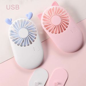 Mini Portable Pocket Fan Cool Air Hand Held Travel Cooler Cooling Mini Fans Power By USB Charging Office Outdoor Home Mini Fan