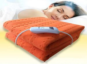 Projektant elektryczny dywan podgrzewany podgrzewany pojedynczy podwójne łóżko King Inteligentna temperatura kontrola zimowego ciała 7623654