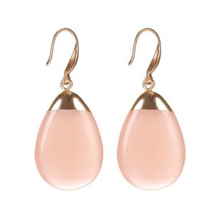 Dangle Chandelier Fashion Design Cute Resin Earrings For Women Colorf High Quality Copper Oval Drop Earring Candy Color Ki Dhgarden Dhpfa