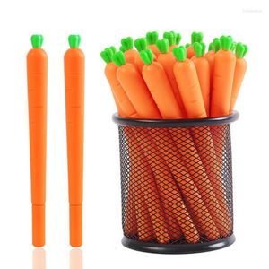 Penna carota Carina creativa Neutra Meng Cancelleria in silicone a forma di cuore per ragazza particolarmente bella