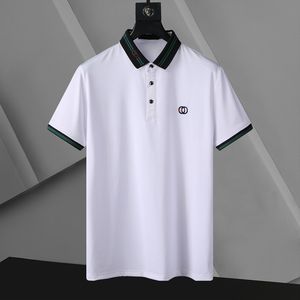 2023New Mens Stylist Polo Gömlek Lüks İtalya Erkekler 2020 Tasarımcı Kıyafetleri Kısa Kollu Moda Çitleri Yaz T Shirt Asya Boyutu M-XXXL