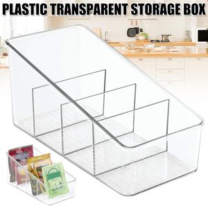 Organization Food Storage Containers Pantry Organizer Transparent Kitchen Storage Organization for PET Refrigerator Storage Box Spice Pouches