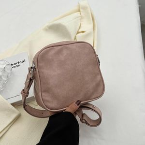 Kvällspåsar vår och höst online crossbody väska kvinnor retro liten fyrkantig mångsidig ins axel