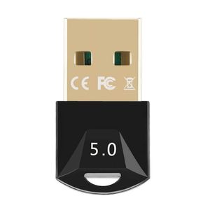 USB Bluetoothアダプタードライブ無料Bluetooth 5.0トランスミッターコンピューターマウスボタンゲームコントローラーBluetooth受信機トランスミッター