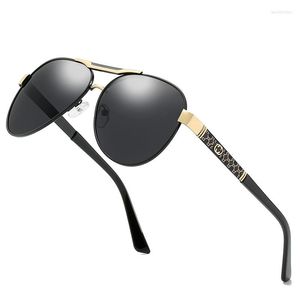 Sunglasses 2023 Arrival Brand Men Mater Polarized Designer UV400 Mirror Male Sun Glasses Women For