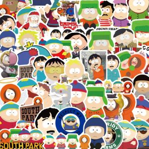 50 Stück South Park Cartoon-Figur Aufkleber Graffiti Kinder Spielzeug Skateboard Telefon Laptop Gepäck Aufkleber Aufkleber neu