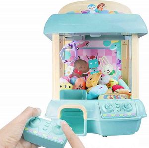 Clip Doll Claw Machine Coin Operado Diy Mini Candy Doll Grabber Glaw Arcade Crane Machine Portable Board Game Dollouse Gift Y1125069656