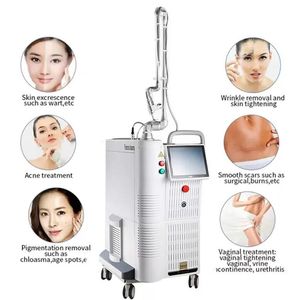 Direkte Wirkung 60w Co2 Fractional Laser Aknenarbenentfernung Hauterneuerungsbehandlung Skin Whitening Tattoo Remover Stretch Markets Removal 10600nm Maschine