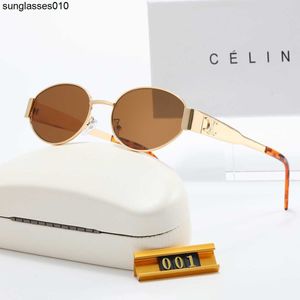 Tendência da moda luxuosos óculos de sol à prova de vento femininos Óculos de sol ovais Fotos de rua turísticas Sun Shading Sunglasses