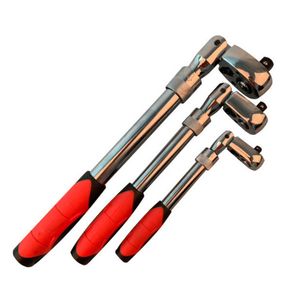Electric Wrench 1/4 1/2 3/8 72-Tooth Carbon Steel Retractable Ratchet Automatic Quick Release Spanner Multifunctional Hand Tool 230510