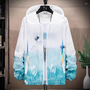 Men's Trench Coats 2023 Summer Sun Protection Clothing UV Male And Female Couples Fashion Jacket Thin Section Breathable