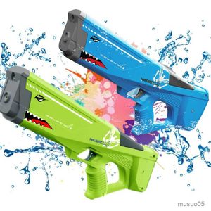 Sand Play Water Fun Ny Automatic Water Sug Water Gun Stora kapacitet Automatisk Burst Children Outdoor Beach Games Swimming Summer Toy