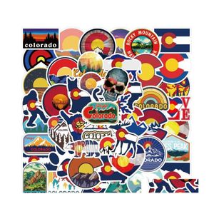 Car Stickers 50Pcs Colorado Sticker Graffiti Kids Toy Skateboard Motorcycle Bicycle Decals Wholesale Drop Delivery Mobiles Motorcycl Dhpzk