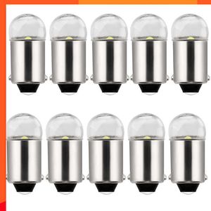 New 10Pcs T11 BA9S 3030 1SMD Led T4W Car Interior Dome Map Light License Plate Reverse Parking Lights Bulb Auto Door Lamp White 12V