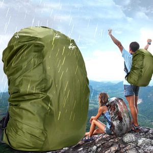 Açık çantalar 35-80L Yağmur Arası Portable Sport Sport Seyahat Çantası Yağmur Coat Dış Mekan Kamp Yürüyüş Dişli Sırt Çantası Su geçirmez Ekipman P230510