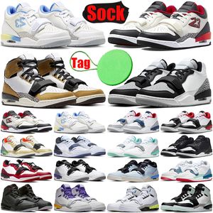 Legacy 312 Lage High Basketball Shoes Sneakers For Men Women Cover Court 23 True Pale Blue Chicago Black Toe Command Wolf Gray Mens Dames Trainers Runners Korting