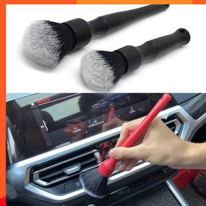 New 1/2PCS Car Detailing Brush Vehicle Interior Air Conditioner Supplies Wash Accessories Car Cleaning Tools Car Detailing Kit