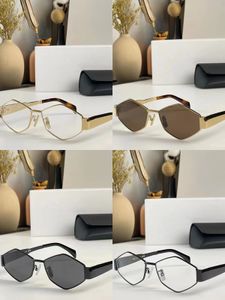 Luxuriöse Damen-Sonnenbrille, hochwertiger Metallrahmen, Augenschutz, Anti-Blaulicht, CL4S254, lässige Retro-Brille, acht Farben