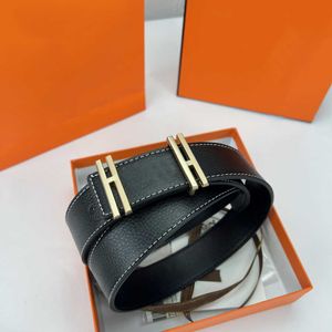 Luxo Men Belt Fashion Designer Business Business Casual Cintura Largura de 3,8 cm Classic Mens Womens jeans Belts de alta qualidade com caixa laranja