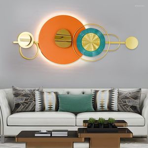 Wandleuchte TEMAR Modernes Bild LED Luxus Kreativer Nordischer Hintergrund Innenleuchte Licht Für Zuhause Wohnzimmer Schlafzimmer