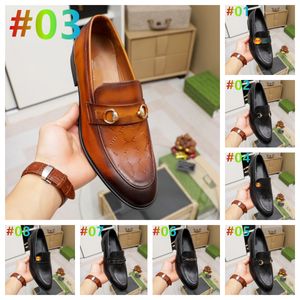 Loafers Men Luxury Dress Shoes Office Style Man Shoe Fashion Designer Genuine Leather Handmade Business Men Shoe size 38-46