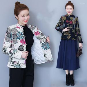 Etnik Giyim 2023 Pamuk Keten Ceket Kadınlar Gevşek Uzun Kollu Oriental Çin Tutulmaz Ceket Beltlanka Ulusal Stil Retro Kadın Tang