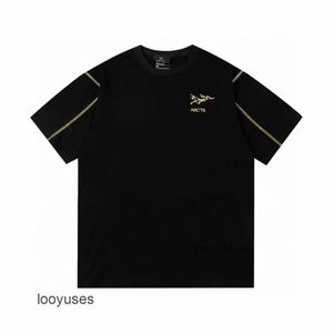 Tシャツルーズ2023 arcterys印刷ティーバックサマーハイフロントラインメンズレディースの同じスタイルカップル