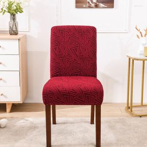 의자 표지 계약 디자인 간단한 패턴 면화 커버 패션 편안한 고품질 단색 Jacquard